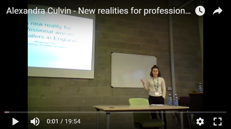 Alexandra Culvin – New realities for professional women footballers in England