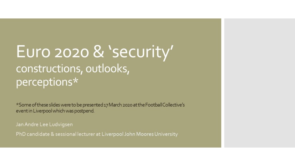 Football and security with Jan Andre Ludvigsen